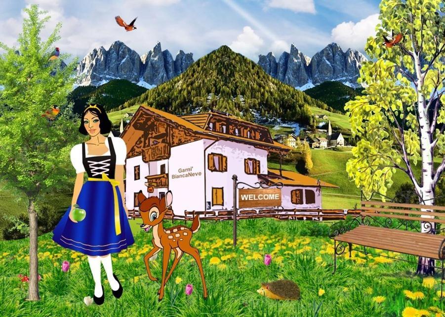 Garni Biancaneve Ruffre-Mendola ภายนอก รูปภาพ